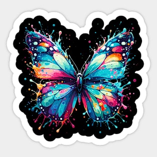 Butterfly Colors Sticker